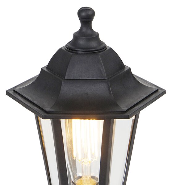 Lampioncino piantana esterno nera 42,2 cm IP44 - NEW HAVEN