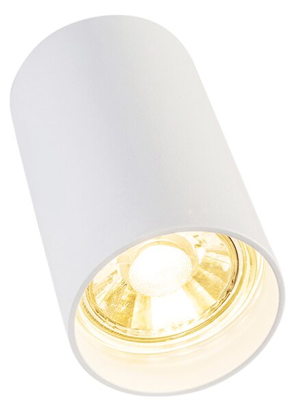 Faretto moderno bianco 5,5 cm - Tuba