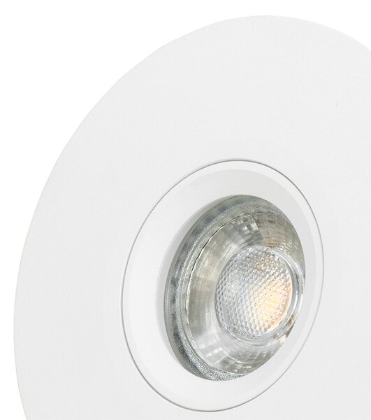 Faretto da incasso smart bianco con Wifi GU10 50mm - Buco