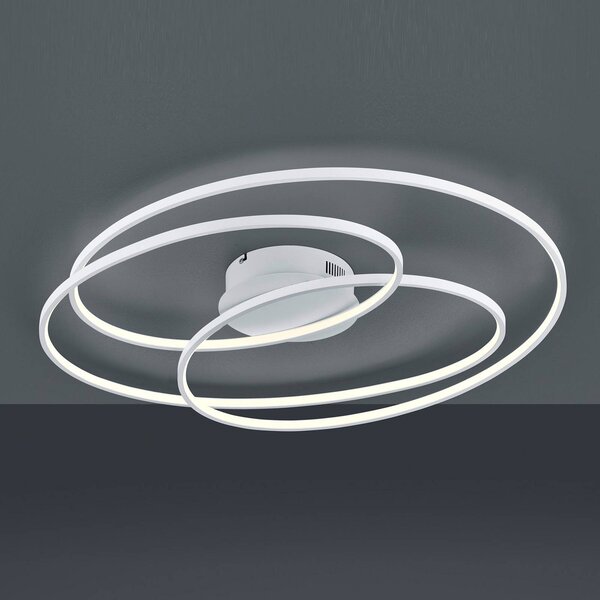 Trio Lighting Plafoniera LED Gale, 80 cm, bianco satinato