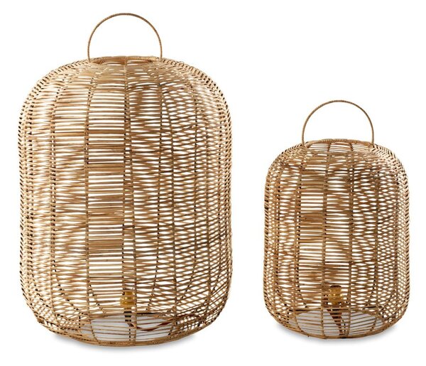Lampada da tavolo in vimini, altezza 65 cm Noko - Nkuku