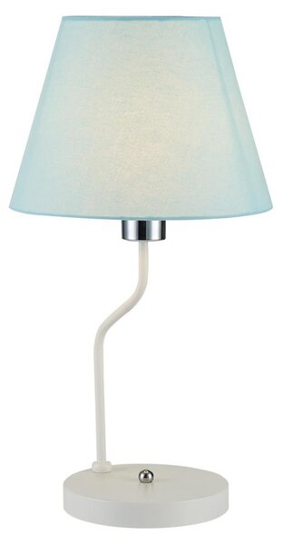 Lampada da tavolo YORK 1xE14/60W/230V bianco/blu
