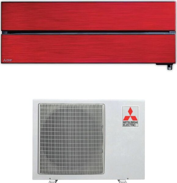 MITSUBISHI Climatizzatore 12000 btu Inverter Monosplit Condizionatore con Pompa di Calore Classe A+++/A+++ Gas R32 Wifi (Unit interna + Unit este