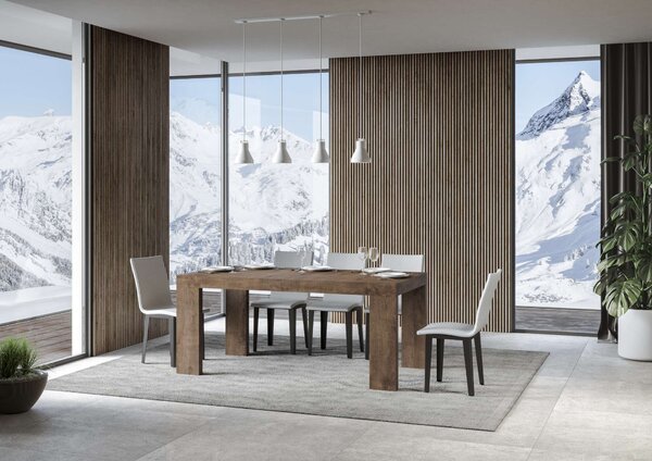 Tavolo Allungabile 200/304x90x77 cm Roxell Noce