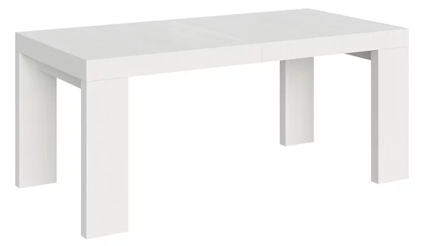 Tavolo Allungabile 200/304x90x77 cm Roxell Bianco Frassino