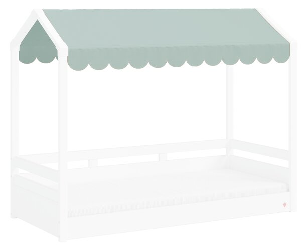 Tenda da letto a tetto piano Montes (verde)