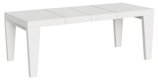 Tavolo Allungabile 160/264x90x77 cm Spimbo Premium Bianco Frassino