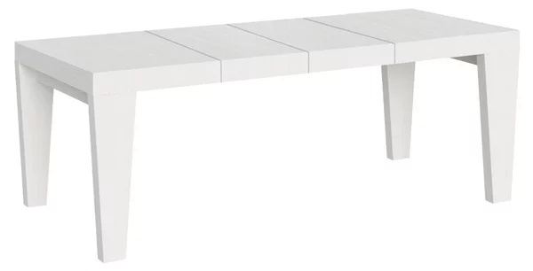 Tavolo Allungabile 180/284x90x77 cm Spimbo Premium Bianco Frassino