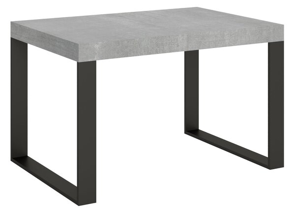 Tavolo Allungabile 130-234x90x77 cm Tecno Cemento