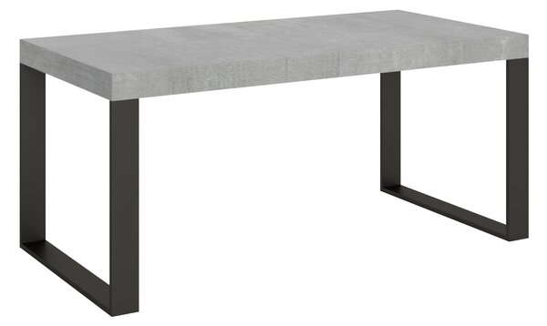 Tavolo Allungabile 180-284x90x77 cm Tecno Cemento