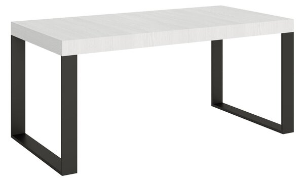Tavolo Allungabile 180-284x90x77 cm Tecno Bianco Frassino