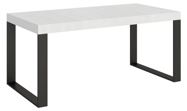 Tavolo Allungabile 180-440x90x77 cm Tecno Bianco Frassino
