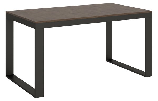 Tavolo Allungabile 160-264x90x80 cm Tecno Evolution Noce