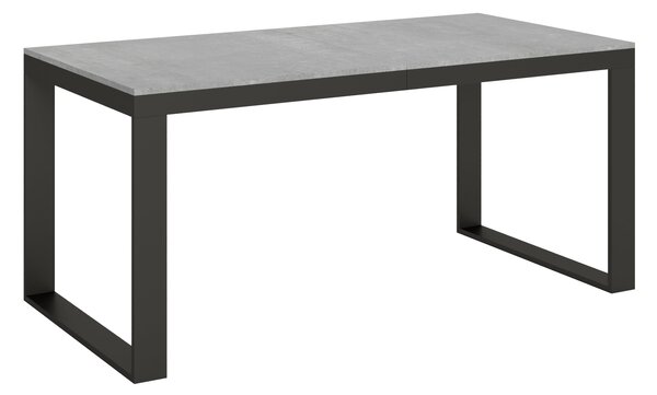 Tavolo Allungabile 180-284x90x80 cm Tecno Evolution Cemento