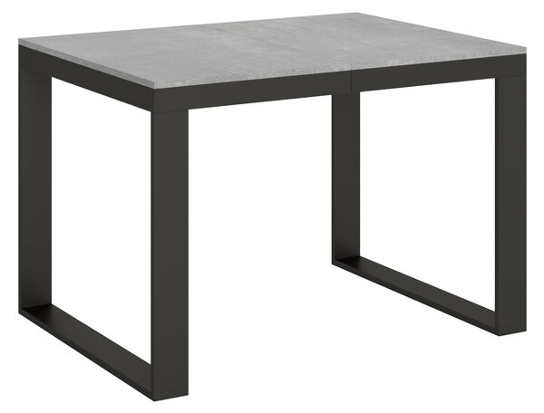 Tavolo Allungabile 120-224x90x80 cm Tecno Evolution Cemento