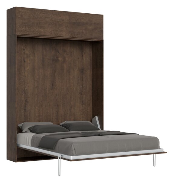 Letto Matrimoniale a Scomparsa Salvaspazio Kentaro H250 cm Marrone