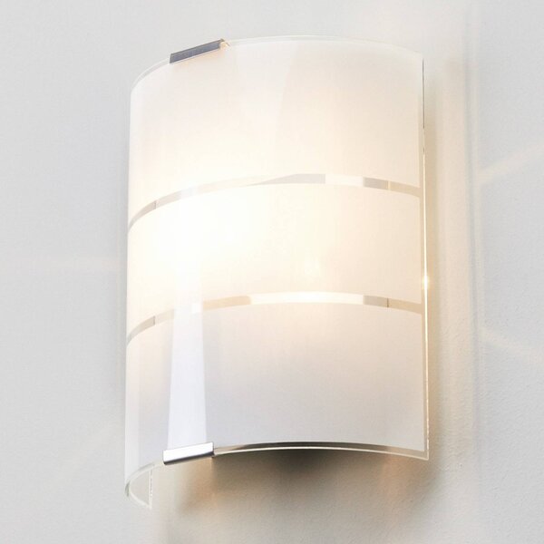 Lindby Vincenzo - lampada da parete in vetro