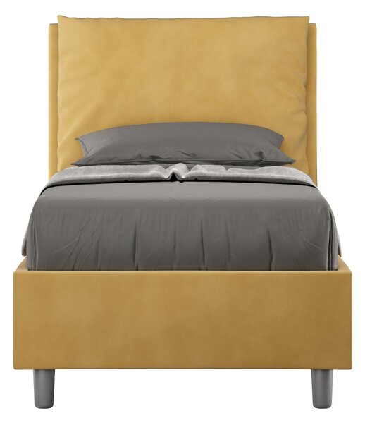Letto Singolo 80x190 cm Senza Rete Antea Ocra