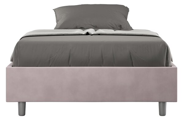 Letto Matrimoniale Francese Sommier 140x190 cm Senza Rete Azelia Glicine