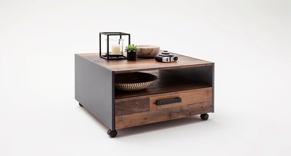 Trendteam Wohnen tavolino Universal Old Wood NB 70 x 40 x 70 cm