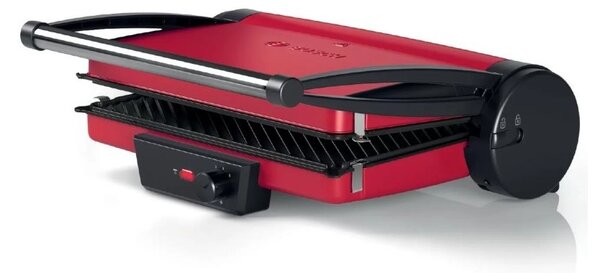 Bosch TCG4104 Rosso Bistecchiera 2000W Superficie Grill 33x24cm Piastre amovibili