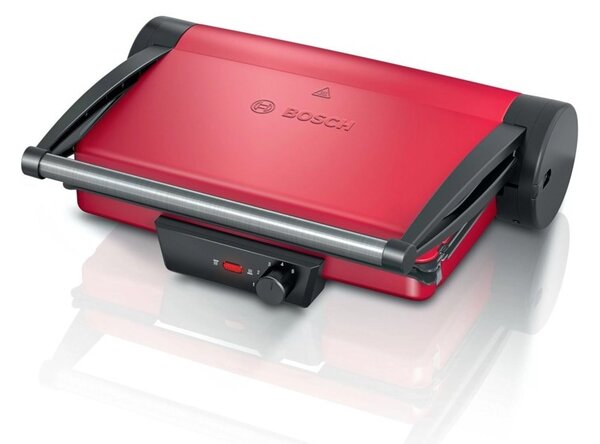 Bosch TCG4104 Rosso Bistecchiera 2000W Superficie Grill 33x24cm Piastre amovibili