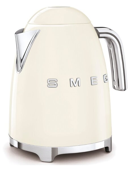 Smeg KLF03CREU Panna Lucido 50's Style Bollitore 1,7 litri 7 Tazze Soft Opening AutoOFF 100°C