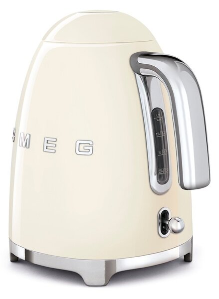 Smeg KLF03CREU Panna Lucido 50's Style Bollitore 1,7 litri 7 Tazze Soft Opening AutoOFF 100°C
