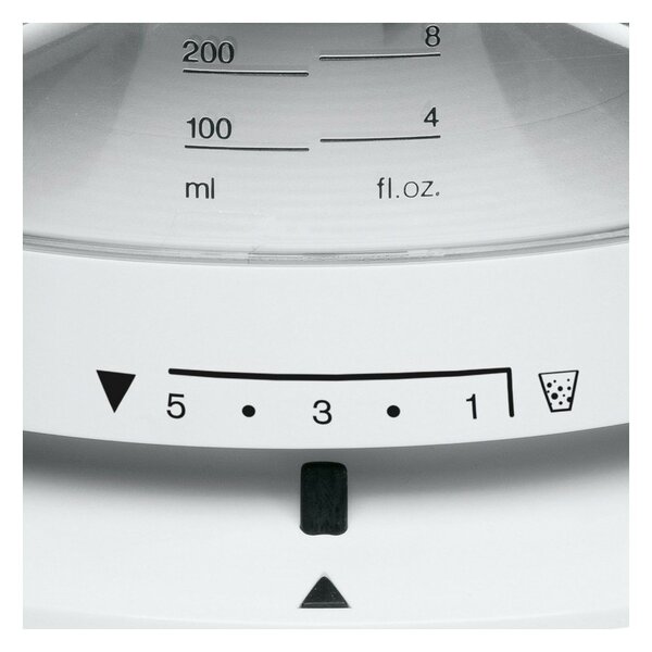 Braun CJ3000WH Spremiagrumi 20W ControlloPolpa Start-Stop Caraffa350ml BeccoAntigoccia