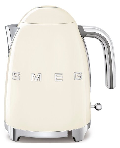 Smeg KLF03CREU Panna Lucido 50's Style Bollitore 1,7 litri 7 Tazze Soft Opening AutoOFF 100°C