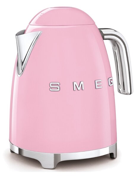Smeg KLF03PKEU Rosa Lucido 50's Style Bollitore 1,7 litri 7 Tazze Soft Opening AutoOFF 100°C