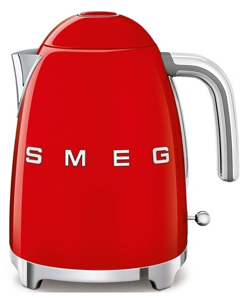 Smeg KLF03RDEU Rosso Lucido 50's Style Bollitore 1,7 litri 7 Tazze Soft Opening AutoOFF 100°C