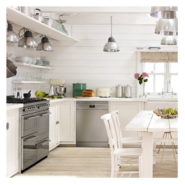 Smeg TSF01CREU Panna Lucido 50's Style Tostapane 2x2 Fette:2 Scomparti:2 AutoEspulsione Cassettino
