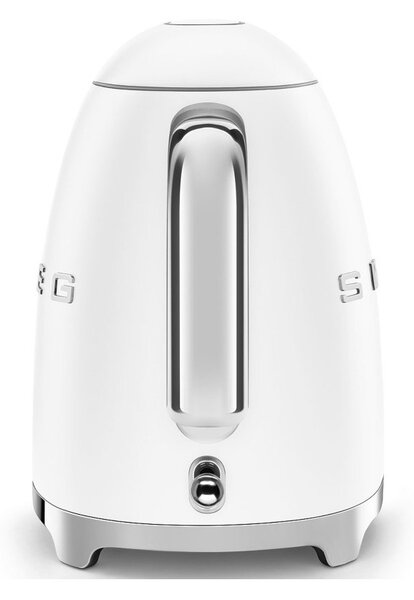 Smeg KLF03WHMEU Bianco Opaco 50's Style Bollitore 1,7 litri 7 Tazze Soft Opening AutoOFF 100°C