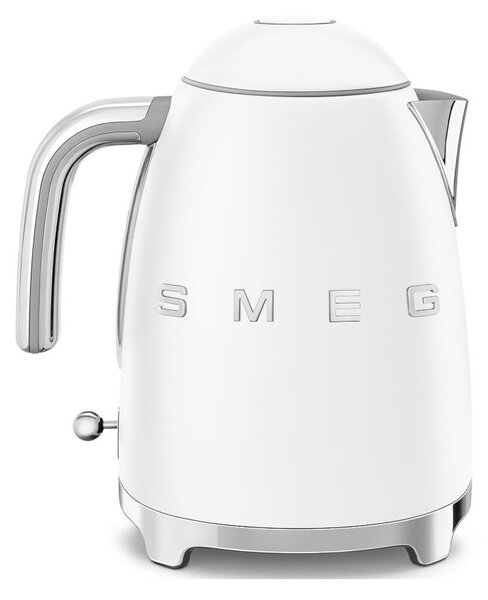 Smeg KLF03WHMEU Bianco Opaco 50's Style Bollitore 1,7 litri 7 Tazze Soft Opening AutoOFF 100°C