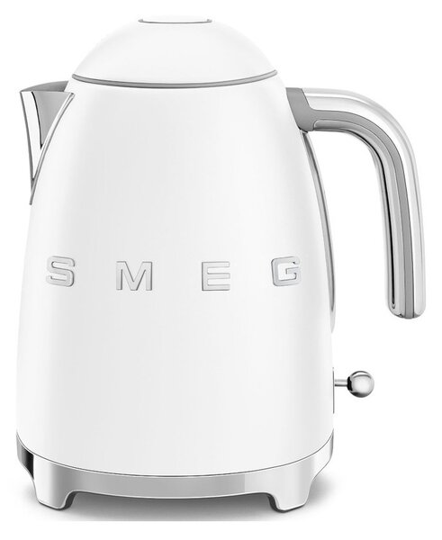 Smeg KLF03WHMEU Bianco Opaco 50's Style Bollitore 1,7 litri 7 Tazze Soft Opening AutoOFF 100°C