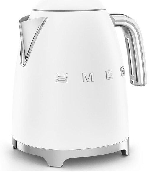 Smeg KLF03WHMEU Bianco Opaco 50's Style Bollitore 1,7 litri 7 Tazze Soft Opening AutoOFF 100°C