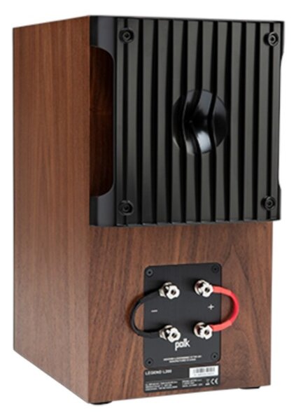 Polk Audio Legend L200 Brown Walnut Coppia Casse Scaffale 200W 2vie T2.5 W16 Power Port