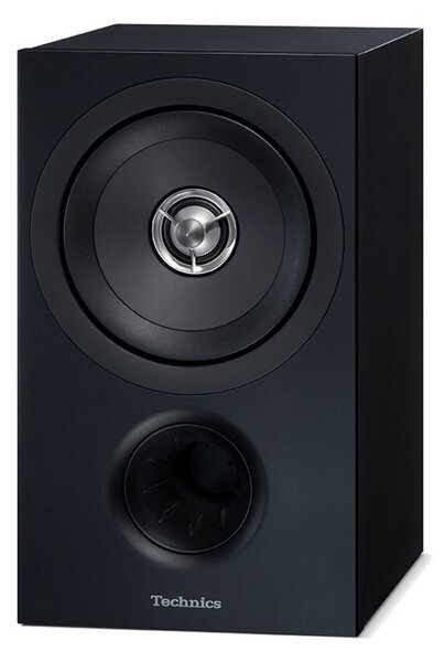 Technics SB-C600E-K Black Coppia Casse Scaffale 60W 2vie T2.5 W15 BassReflex