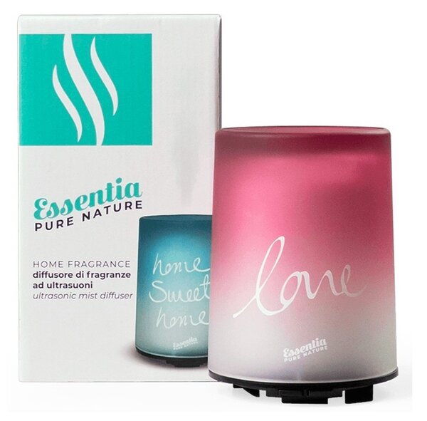 Essentia Diffusore ad Ultrasuoni per Olii Essenziali Idrosolubili Love Rosso