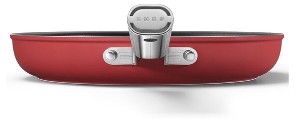 Smeg CKFF3001RDM Rosso 50's Style Cookware Padella 30cm 3,3L Antiaderente