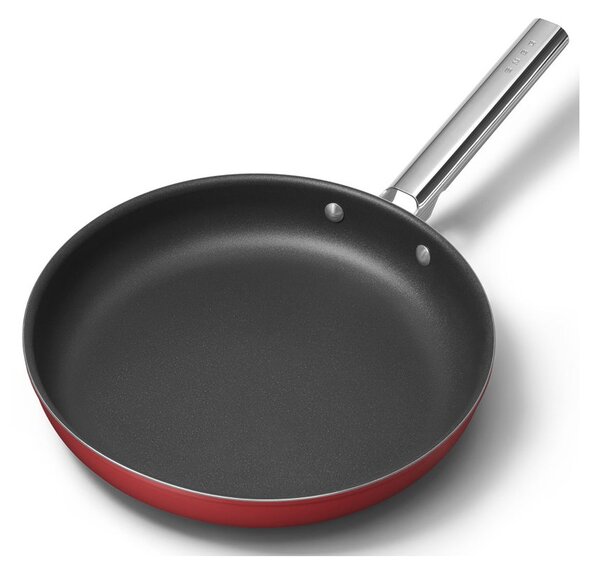 Smeg CKFF3001RDM Rosso 50's Style Cookware Padella 30cm 3,3L Antiaderente