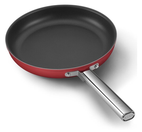 Smeg CKFF3001RDM Rosso 50's Style Cookware Padella 30cm 3,3L Antiaderente