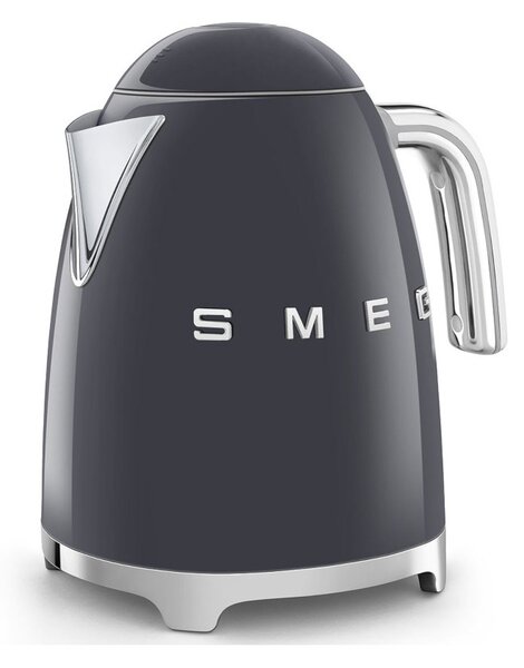 Smeg KLF03GREU Slate Grey Lucido 50's Style Bollitore 1,7 litri 7 Tazze Soft Opening AutoOFF 100°C
