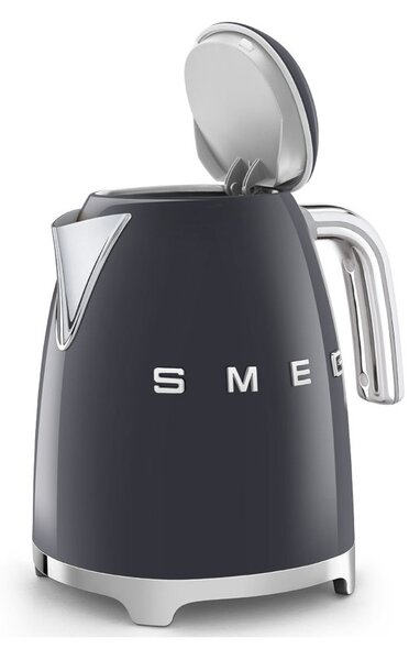 Smeg KLF03GREU Slate Grey Lucido 50's Style Bollitore 1,7 litri 7 Tazze Soft Opening AutoOFF 100°C