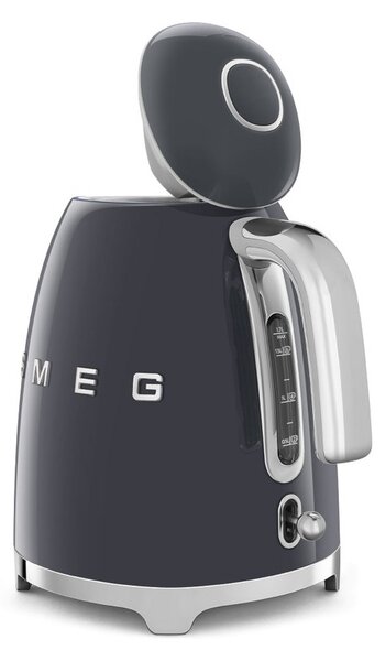Smeg KLF03GREU Slate Grey Lucido 50's Style Bollitore 1,7 litri 7 Tazze Soft Opening AutoOFF 100°C