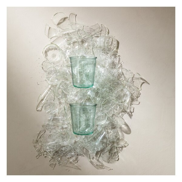 Eva Solo Bicchieri Recycled 4pz 25cl 100% Vetro Riciclato