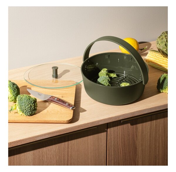 Eva Solo Vaporiera per Forno a Microonde Green Tools Diametro 22 cm