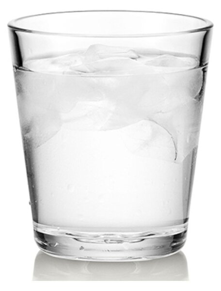 Eva Solo Bicchieri 6pz 25cl Vetro Temperato Resiste al Caldo e al Freddo Multiuso