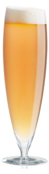 Eva Solo Bicchiere da Birra 2pz 50cl Vetro Soffiato a Bocca Bordo Angolato
